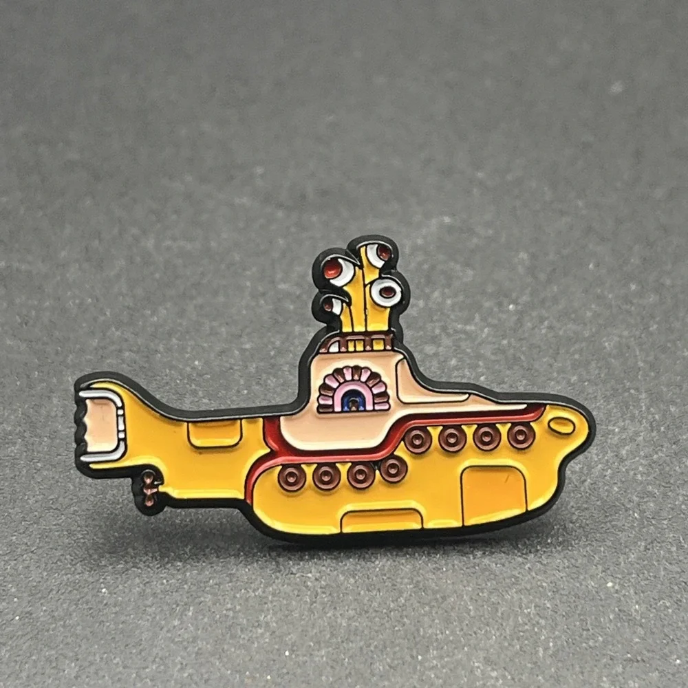 The Beatles Yellow Submarine Rock Band Group Music Lapel‎ Hat Pin